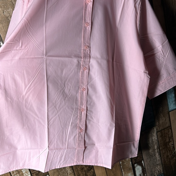 American Sweetheart XL pink button down casual shirt - Picture 6 of 15